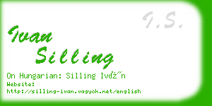 ivan silling business card